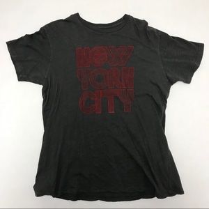 Flocked graphic t-shirt Size Medium